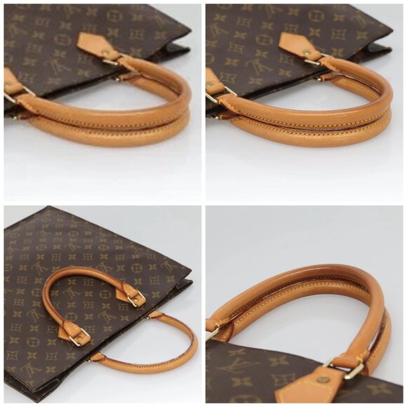 LOUIS VUITTON Monogram Sac Plat Hand Bag M51140 LV Auth 138699 - Picture 16 of 16